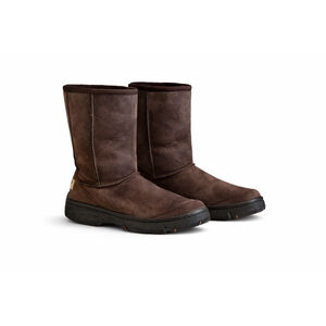 UGG Women’s Autumn Shimmer Classic Short Boots Brown Shearling Lined Sz 8